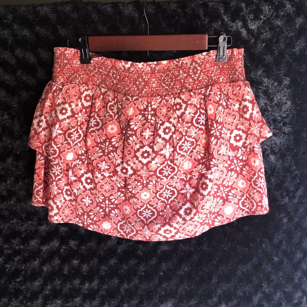 NWOT Aerie Double overlay tube top - L